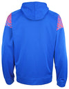 Zubaz Buffalo Bills NFL Men's Full Zip Hoodie with Zebra Print Details