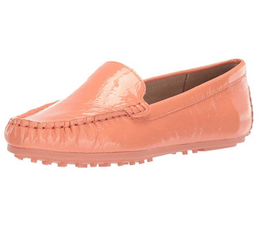 Aerosoles Women's Over Drive Loafer, Coral Patent