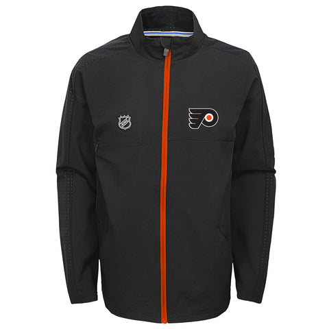OuterStuff NHL Youth (8-20) Philadelphia Flyers Prevail Full Zip Lightweight Jacket
