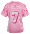 Reebok Atlanta Falcons Michael Vick #7 NFL Women's Fashion Jersey, Pink