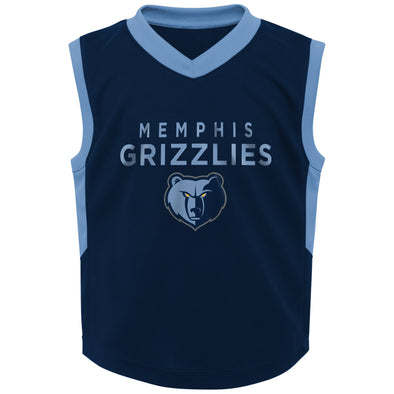 Outerstuff NBA Memphis Grizzlies Toddler 2PC Set, Blue