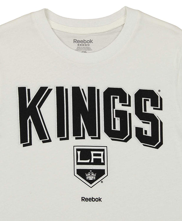 Reebok NHL Youth Los Angeles Kings Short Sleeve Arch Standard Tee