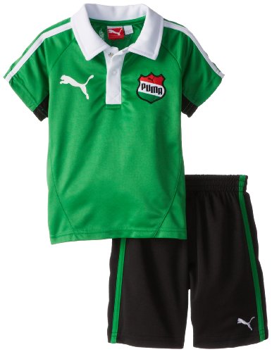 PUMA Toddler Boys Country Perforated Set, Fern Green