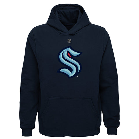 Outerstuff NHL Youth Boys Seattle Kraken Primary Logo Fleee Hoodie
