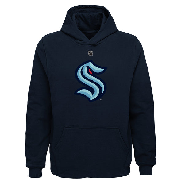 Outerstuff NHL Youth Boys Seattle Kraken Primary Logo Fleee Hoodie