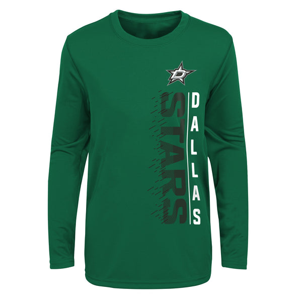 Outerstuff NHL Youth Boys (8-20) Dallas Stars Performance Long & Short Sleeve T-Shirt Set