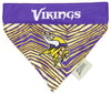 Zubaz X Pets First NFL Minnesota Vikings Reversible Bandana For Dogs & Cats