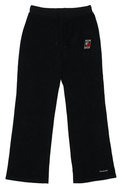 Reebok Portland Trail Blazers NBA Women's Terry Cloth Pants, Medium