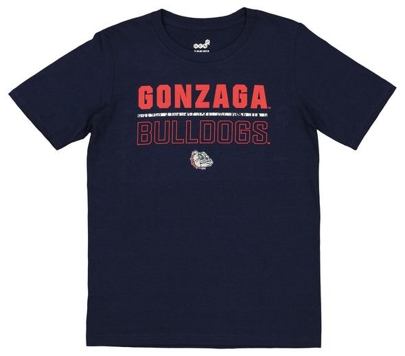 Gen 2 NCAA Youth Boys (8-20) Gonzaga Bulldogs The Captain T-Shirt