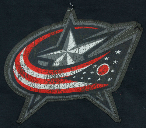 Reebok NHL Youth Boy's Columbus Bluejackets VINTAGE Style Pullover Hoodie - Navy