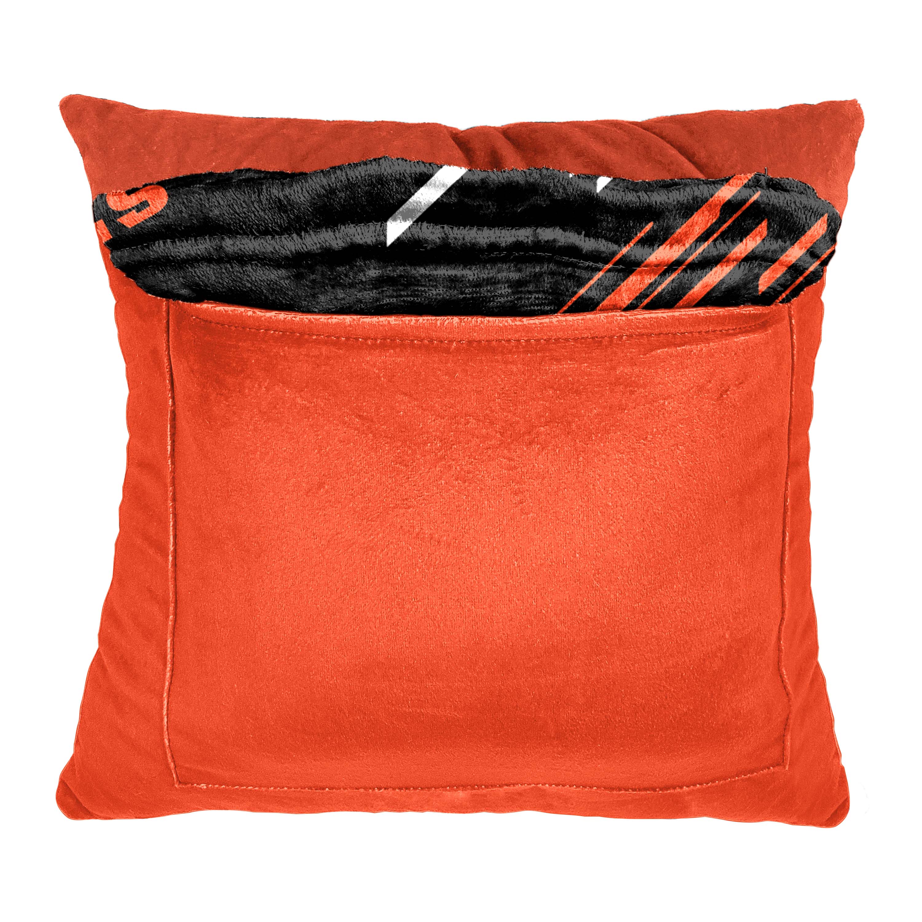 Cincinnati Bengals Sherpa Fleece Throw Blanket Soft Warm Blanket