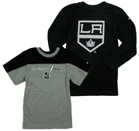 Reebok NHL Youth Boy's Los Angeles Kings 2-Piece Tee T-Shirt Combo Pack