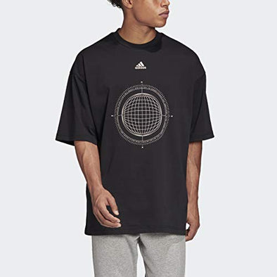Adidas Men's ID Tee Shirt, Black