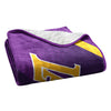 Northwest Los Angeles Lakers NBA Silk Touch Sherpa Throw Blanket 60" x 80"