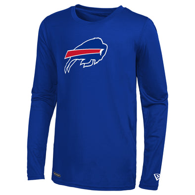 New Era NFL Men's Buffalo Bills Stadium Logo Long Sleeve Performance Shirt