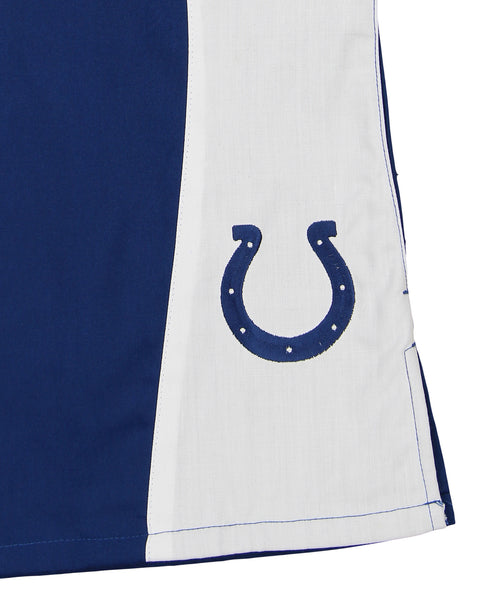 Fabrique Innovations NFL Women's Indianapolis Colts Wrap Scrub Top