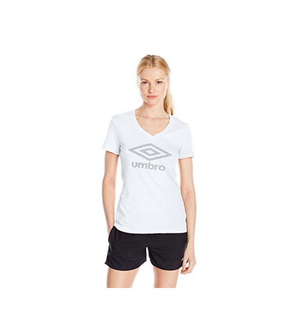 Umbro Women's Logo Mesh Short Sleeve Top, Color Options