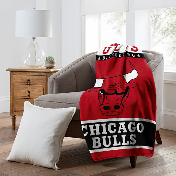 Northwest NBA Chicago Bulls Raschel Throw Blanket