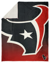 FOCO NFL Houston Texans Gradient Micro Raschel Throw Blanket, 50 x 60