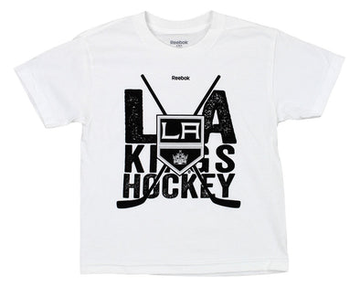Reebok NHL Youth Los Angeles Kings "Cross Sticks" Short Sleeve Graphic Tee