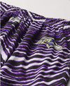 Zubaz Baltimore Ravens NFL Men's Zebra Left Hip Logo Lounge Pant