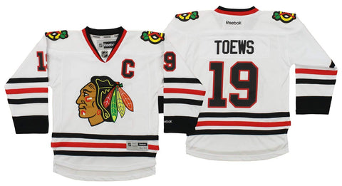 Reebok NHL Youth Chicago Blackhawks Jonathan Toews #19 Player Jersey