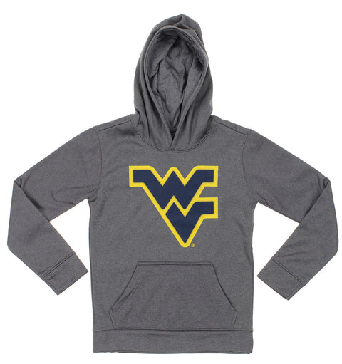 Outerstuff NCAA Youth West Virginia Mountaineers Pullover Grey Hoodie