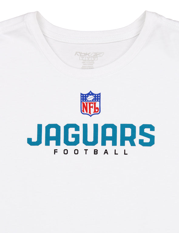 Reebok NFL Women's Jacksonville Jaguars Everyday Tee, White