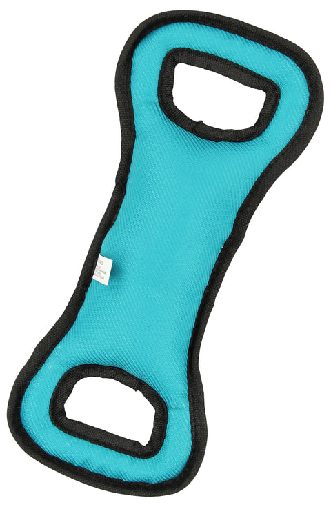 Zubaz X Pets First NFL Miami Dolphins Team Logo Dog Tug Toy with Squeaker