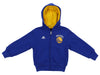 Adidas NBA Kids Golden State Warriors Pledge Fleece Full Zip Hoodie