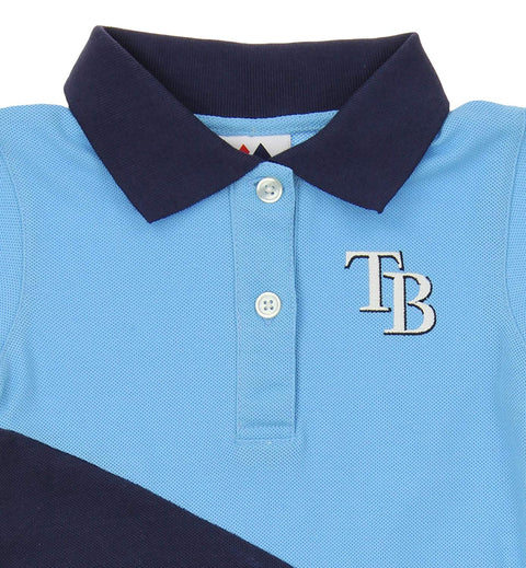 Outerstuff MLB Girl's Tampa Bay Rays Good Sport Polo Dress