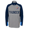 Outerstuff NBA Youth Boys Oklahoma City Thunder "Shooter" 1/4 Zip Sweater