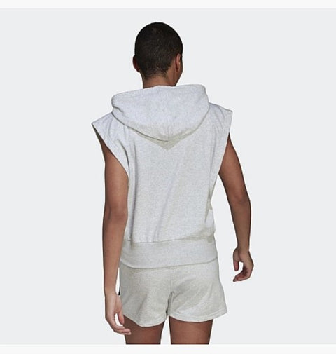 Adidas Women's Studio Lounge Summer Sleeveless Hoodie, Color Options