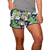 FOCO NCAA Women's Navy Midshipmen Tropical Breeze Floral Shorts