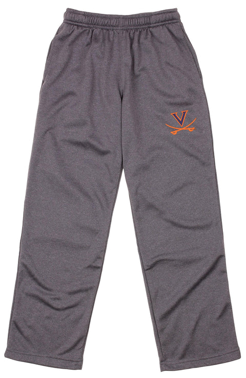 OuterStuff NCAA Boys Youth Virginia Cavaliers Basic Grey Track Pants