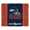 Northwest NFL Denver Broncos Safety FULL/QUEEN Comforter and Shams