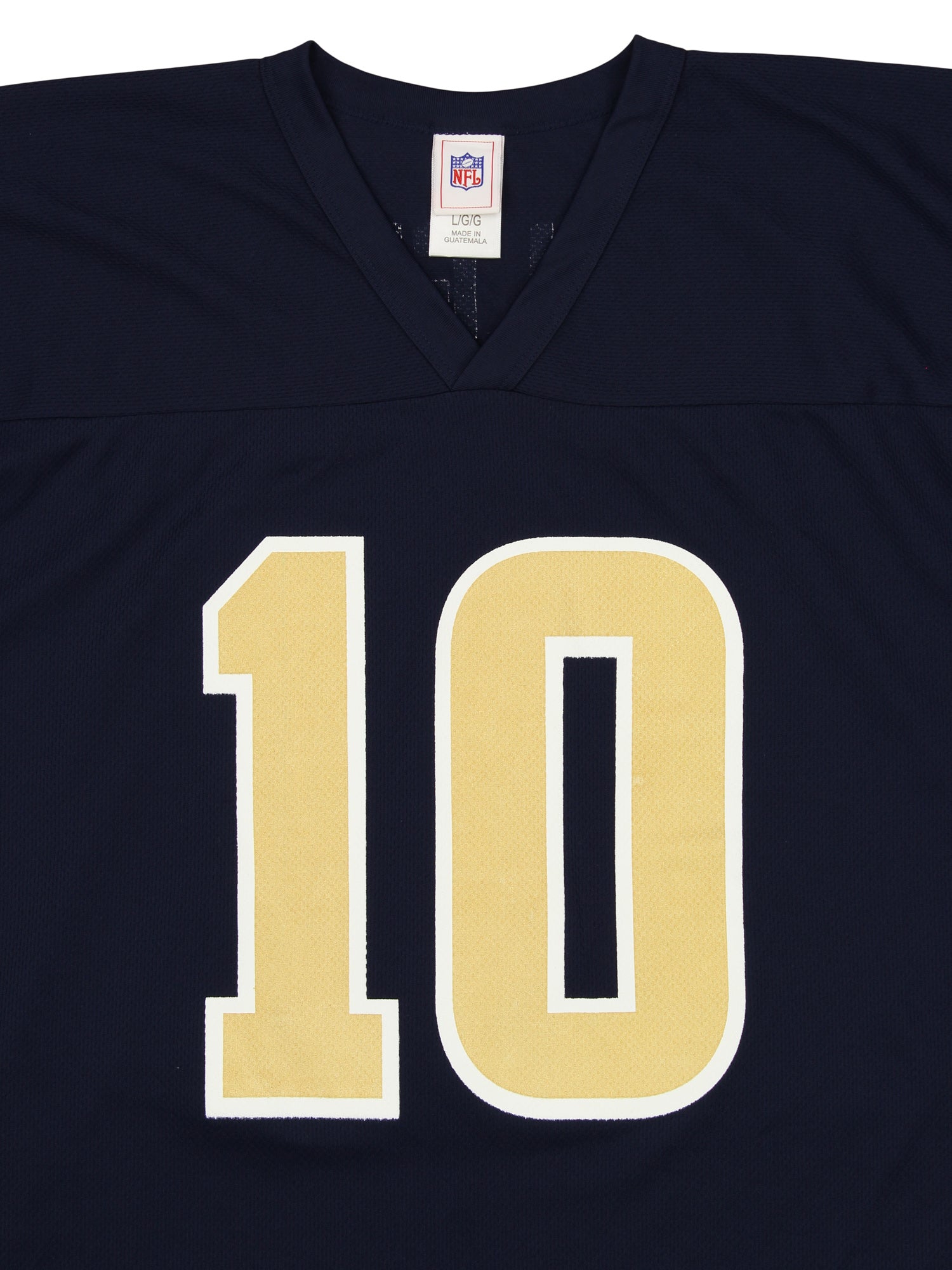 Reebok NFL Men's St. Louis Rams Marc Bulger #10 Player Jersey, Navy