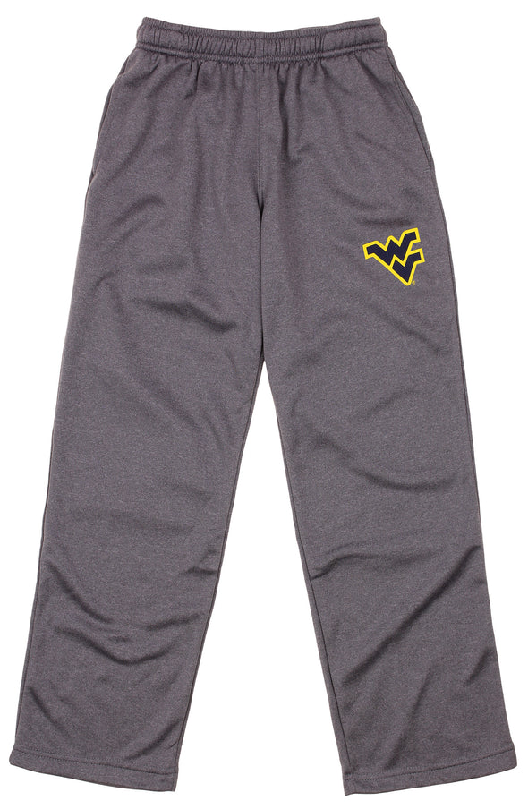 OuterStuff NCAA Boys Youth West Virginia Mountaineers Basic Grey Track Pants