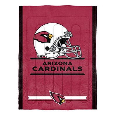 Northwest NFL Arizona Cardinals Safety FULL/QUEEN Comforter and Shams