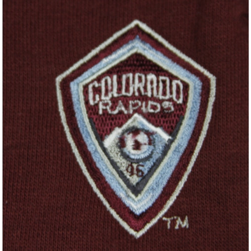 MLS Soccer Colorado Rapids Boys Fleece Hoodie and Pant Set, Maroon / Gray