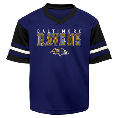 Outerstuff NFL Youth Boys Baltimore Ravens Team Logo Knit Top Jersey