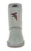 Cuce Shoes Atlanta Falcons NFL Football Women's The Devotee Boot - Gray