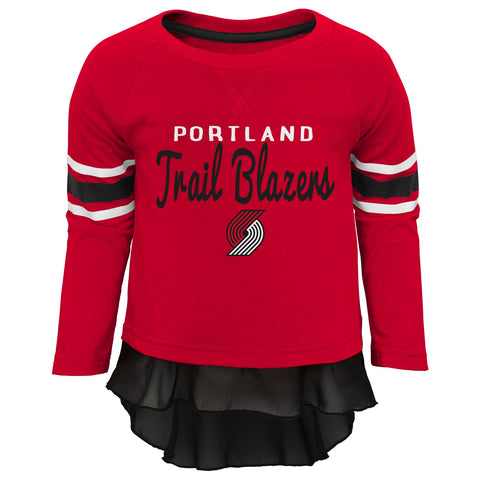 Outerstuff NBA Infants Portland Trail Blazers Mini Formation Long Sleeve Set