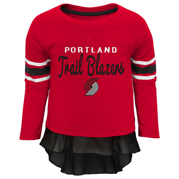 Outerstuff NBA Infants Portland Trail Blazers Mini Formation Long Sleeve Set