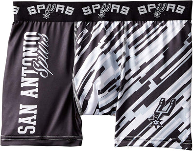 Klew Men's NBA San Antonio Spurs Wordmark Underwear
