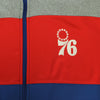 OuterStuff NBA Youth Philadelphia 76ers Performance Full Zip Stripe Jacket