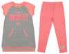 Outerstuff MLB Little Girls Baltimore Orioles Cheer Loud Legging Set, Pink