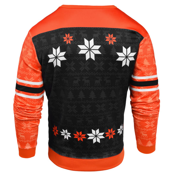 Forever Collectibles NFL Men's Cincinnati Bengals Printed Ugly Sweater