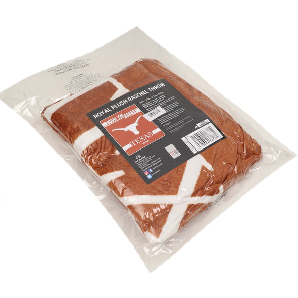 Northwest NCAA Texas Longhorns Legion Raschel Throw, 50" x 60"