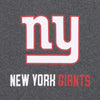 Zubaz NFL New York Giants Men's Heather Grey  Fleece Hoodie